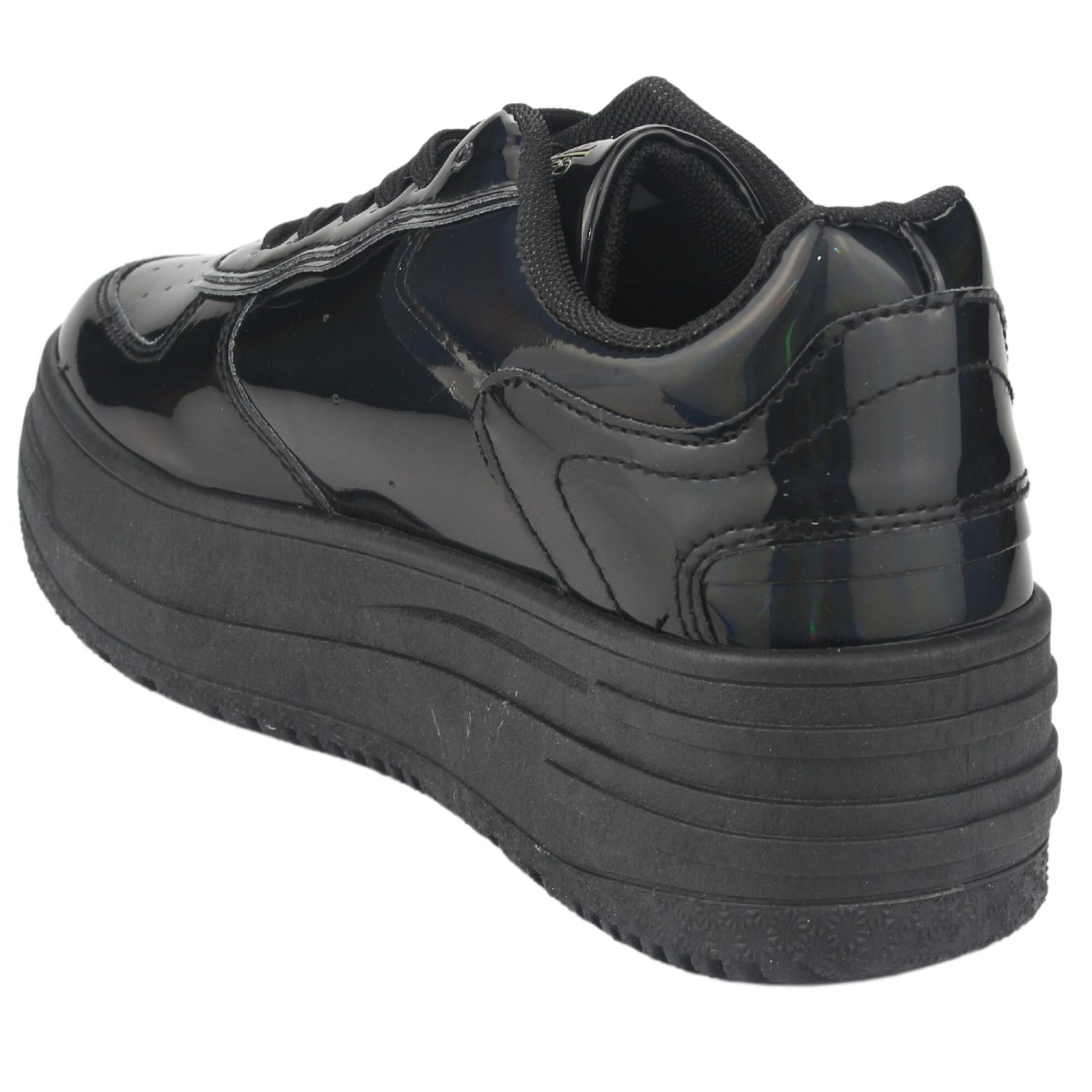 ZAPATILLAS MUJER CHALADA URBANAS NEGRO MITSU-1 - 4