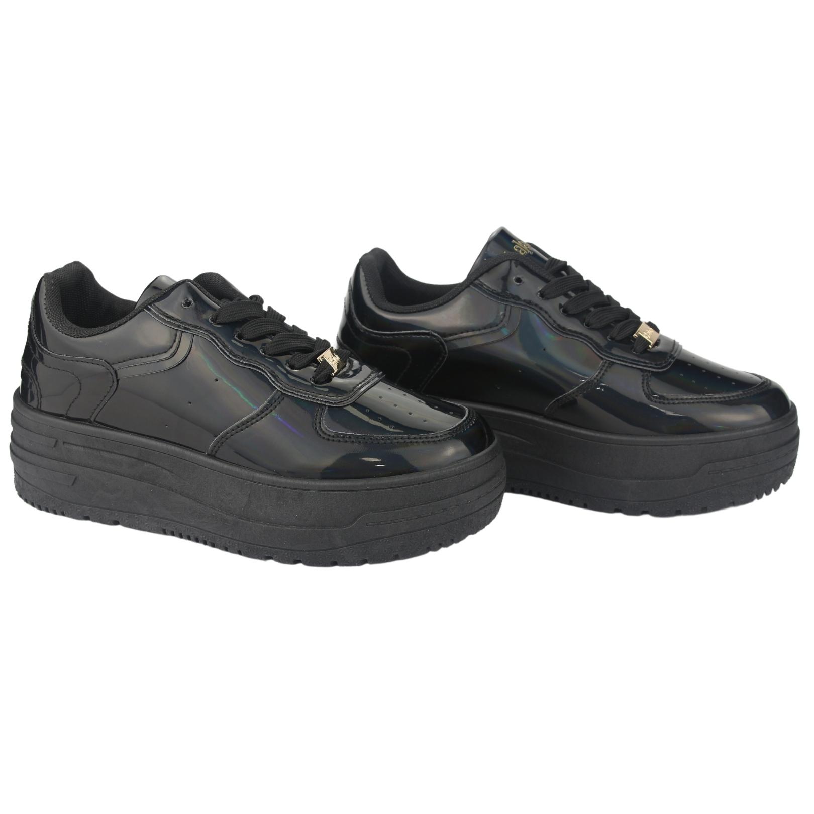 ZAPATILLAS MUJER CHALADA URBANAS NEGRO MITSU-1 - 5