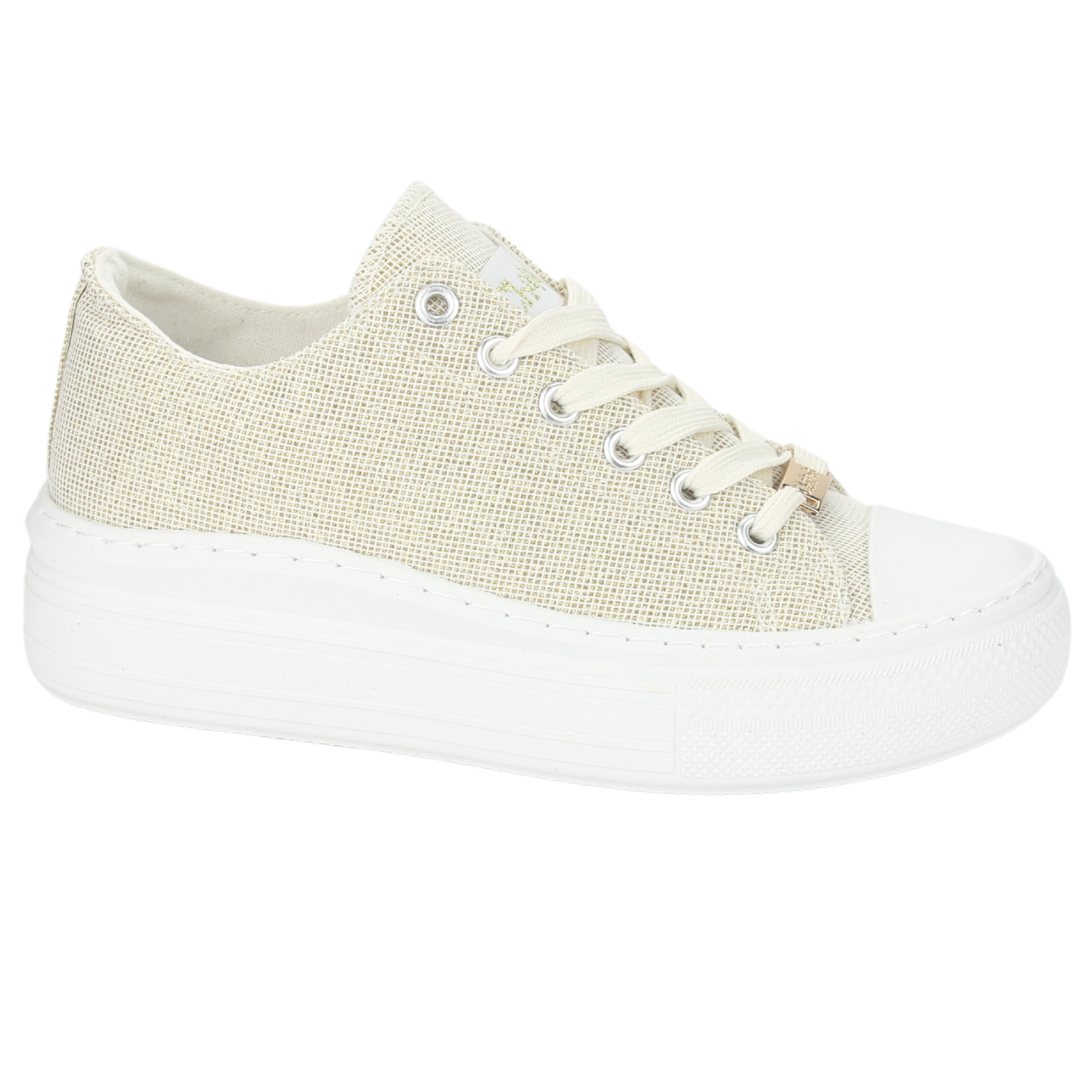 ZAPATILLAS MUJER CHALADA URBANAS DORADO CLU-11 - 1