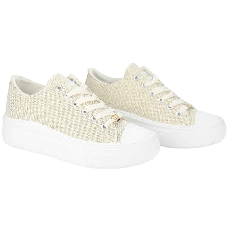 ZAPATILLAS MUJER CHALADA URBANAS DORADO CLU-11 - 5