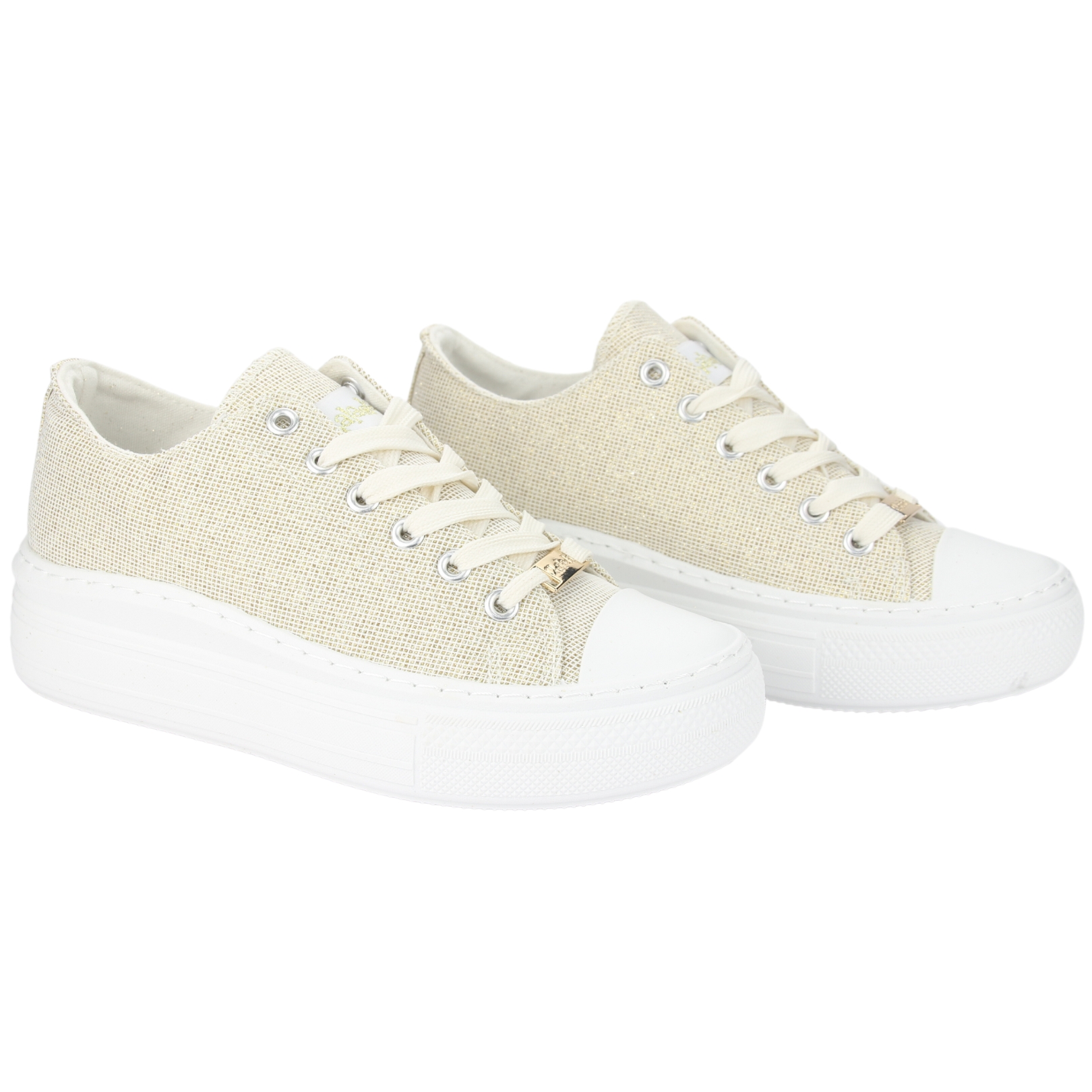 ZAPATILLAS MUJER CHALADA URBANAS DORADO CLU-11 - 5