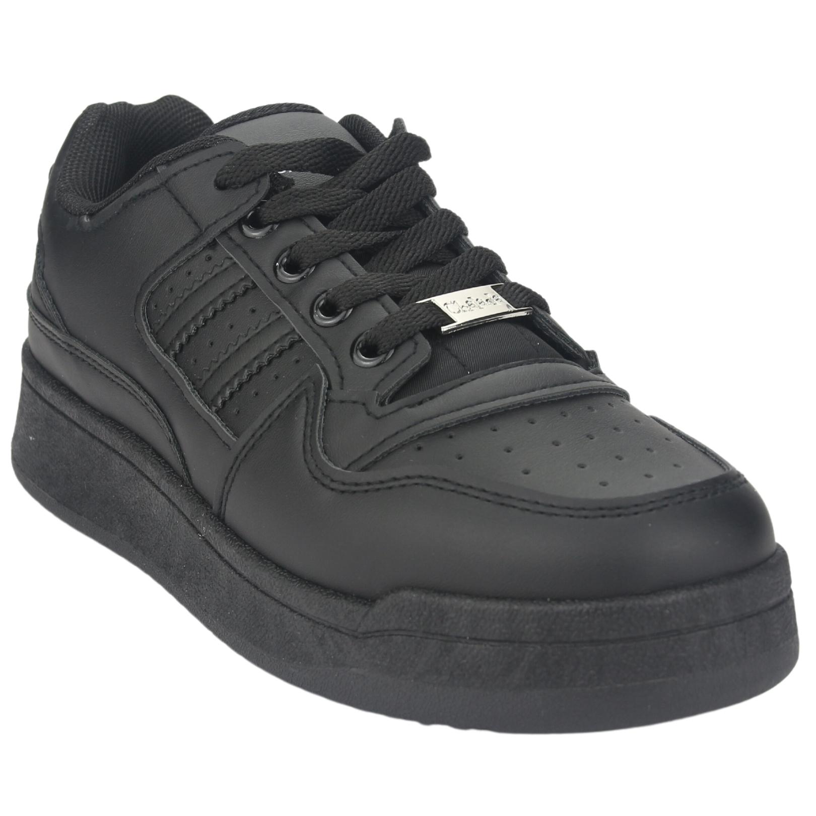 ZAPATILLAS MUJER CHALADA URBANAS NEGRO JUVE-1 - 3