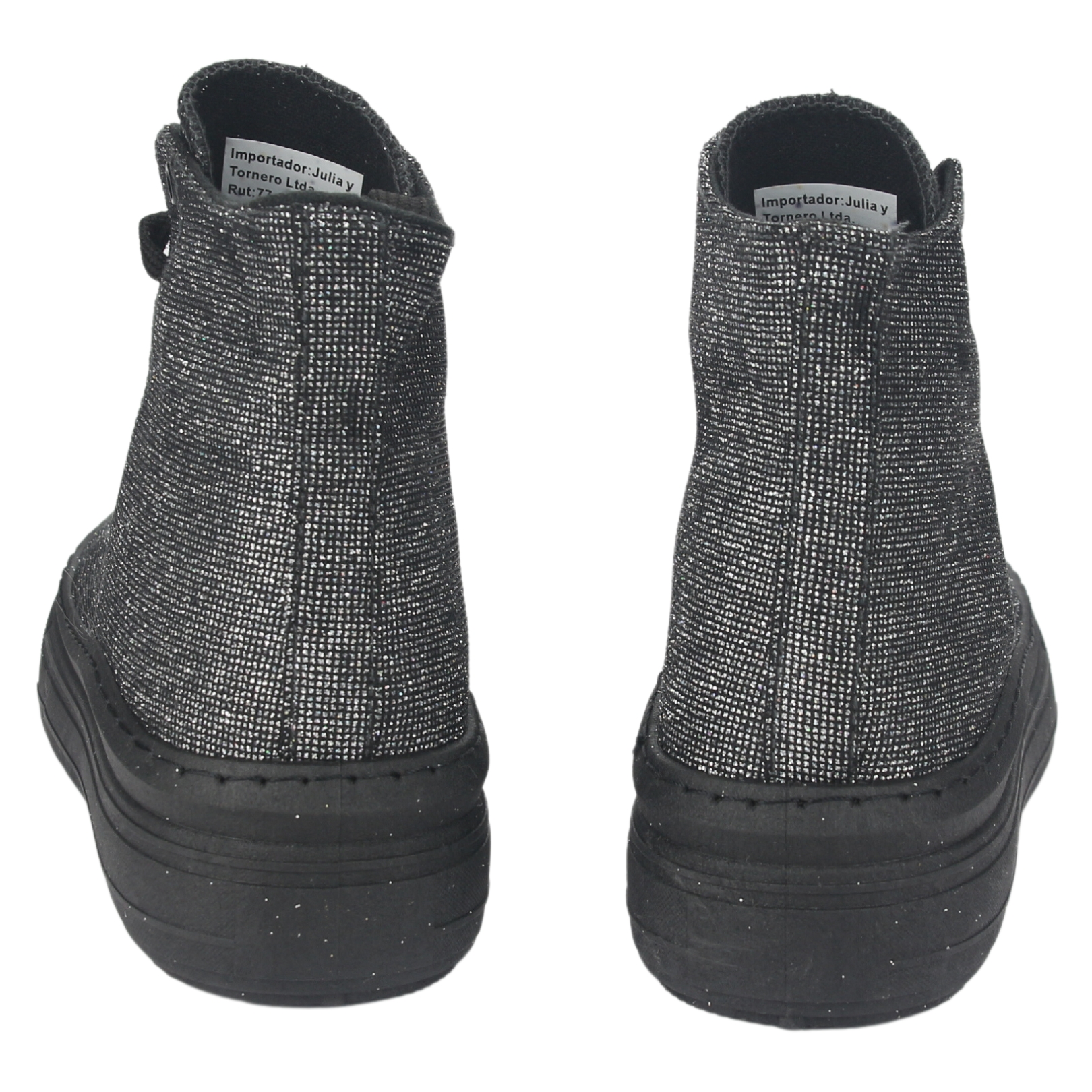 ZAPATILLAS MUJER CHALADA URBANAS NEGRO CLU-12 - 6