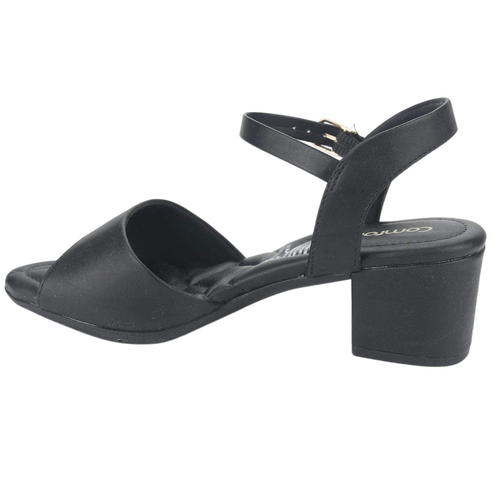 SANDALIA COMFORTFLEX MUJER 2357402 NEGRO CASUAL - 2
