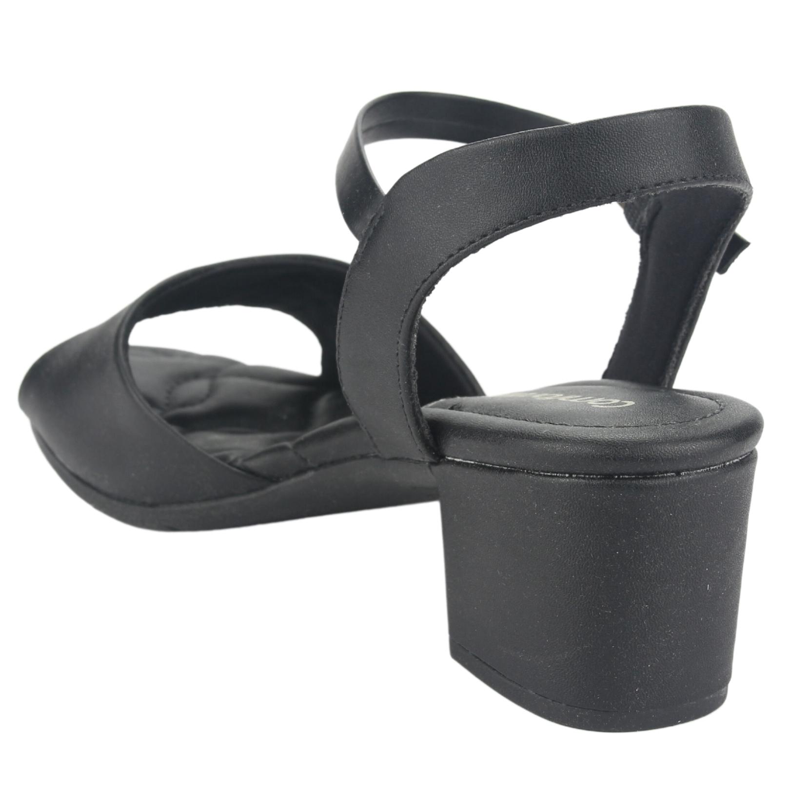 SANDALIA COMFORTFLEX MUJER 2357402 NEGRO CASUAL - 4