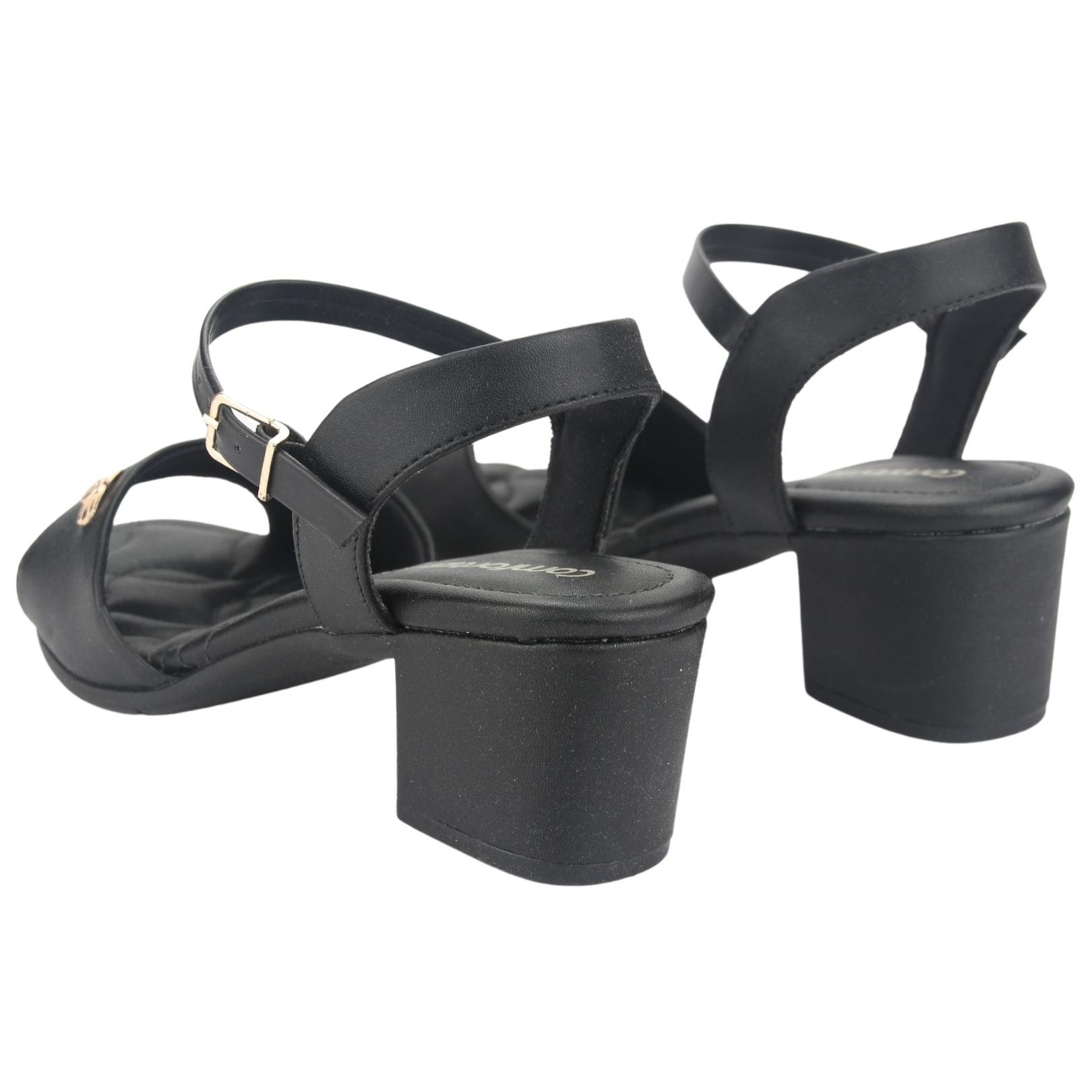 SANDALIA COMFORTFLEX MUJER 2357402 NEGRO CASUAL - 6