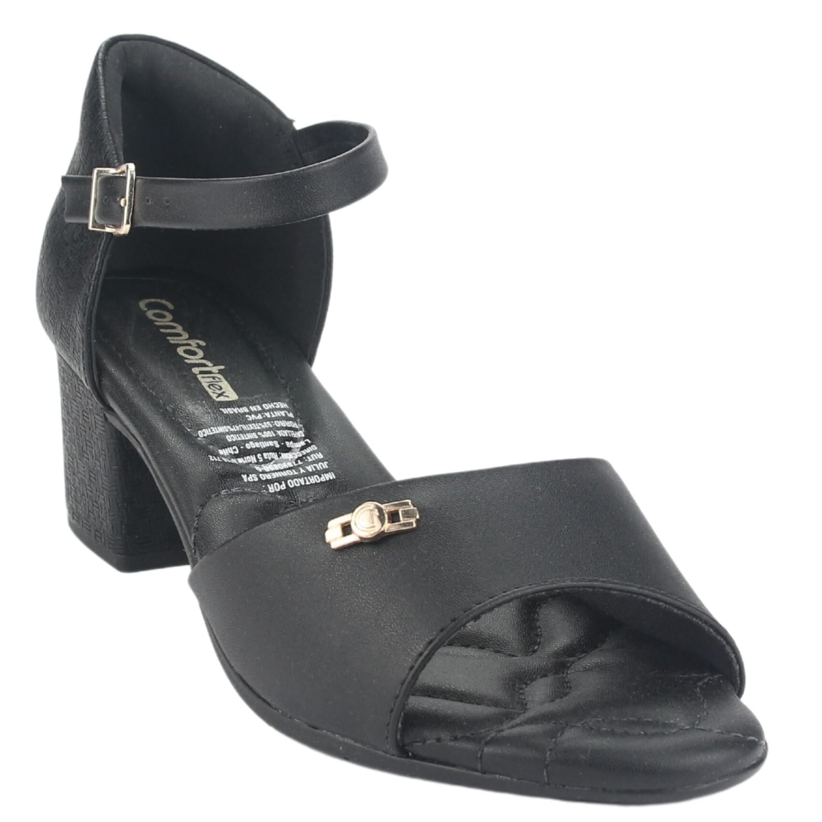 ZAPATO COMFORTFLEX MUJER 2357405 NEGRO CASUAL - 3