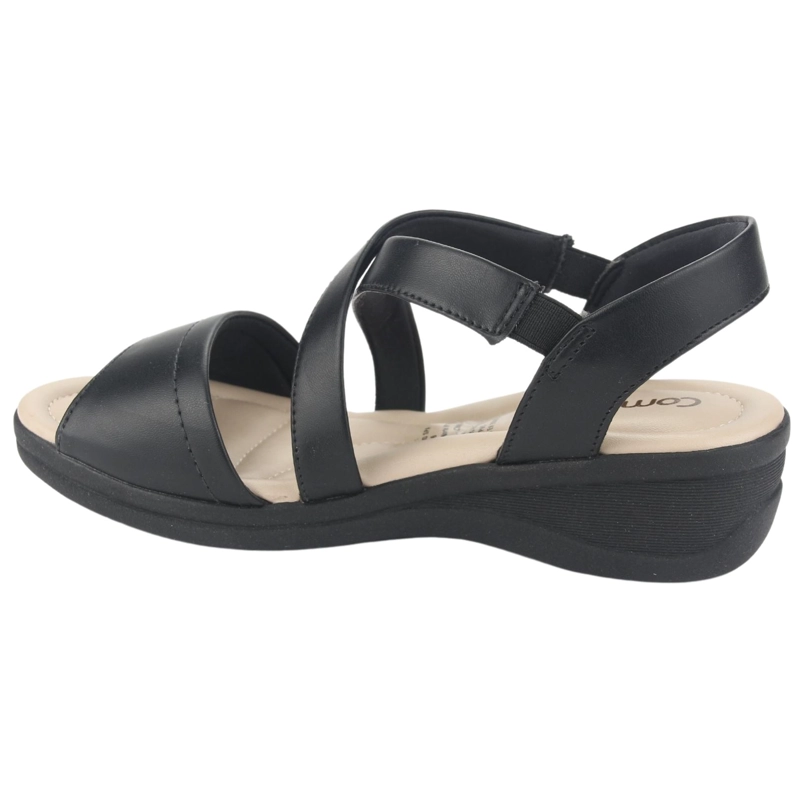 SANDALIA COMFORTFLEX MUJER 2388404 NEGRO CASUAL - 2