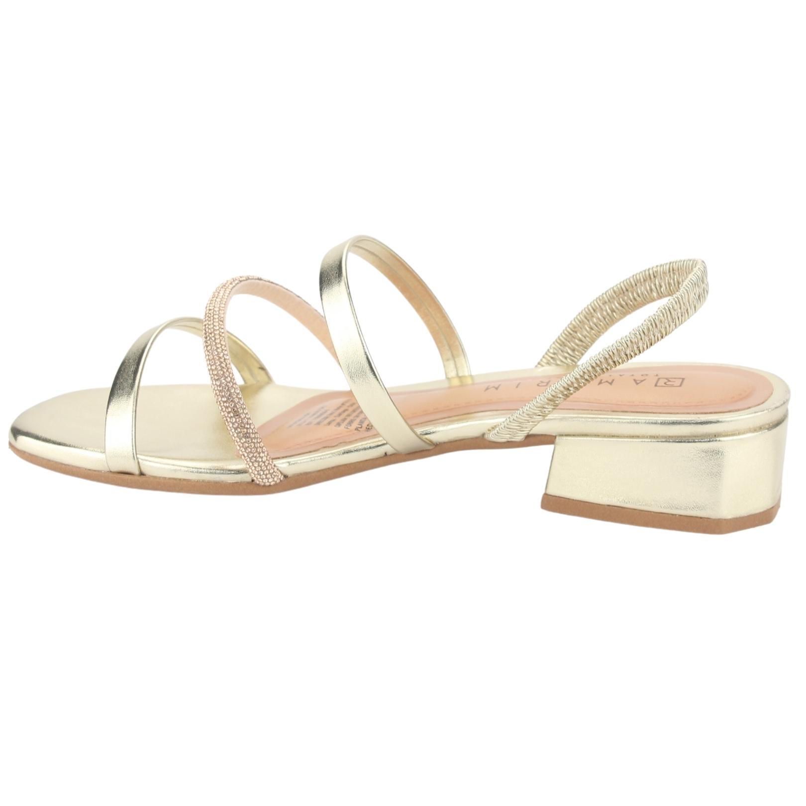 SANDALIA RAMARIM MUJER 2348221 DORADO CASUAL - 2