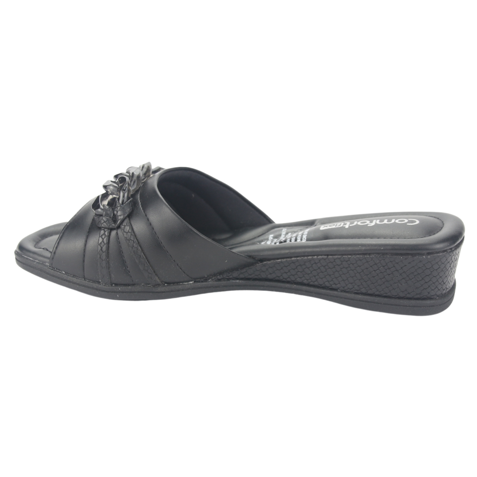 SANDALIAS MUJER COMFORTFLEX NEGRO 2370401 CASUAL - 2