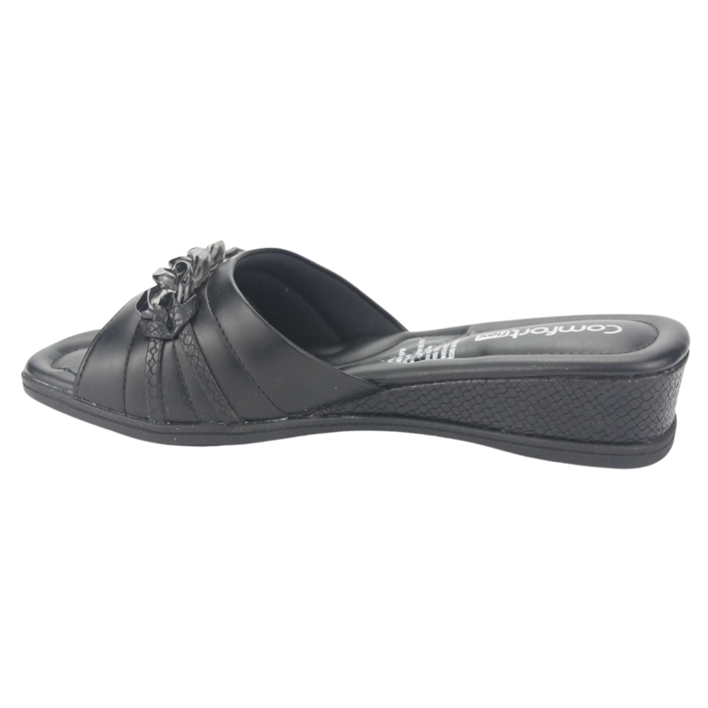 SANDALIAS MUJER COMFORTFLEX NEGRO 2370401 CASUAL - 2
