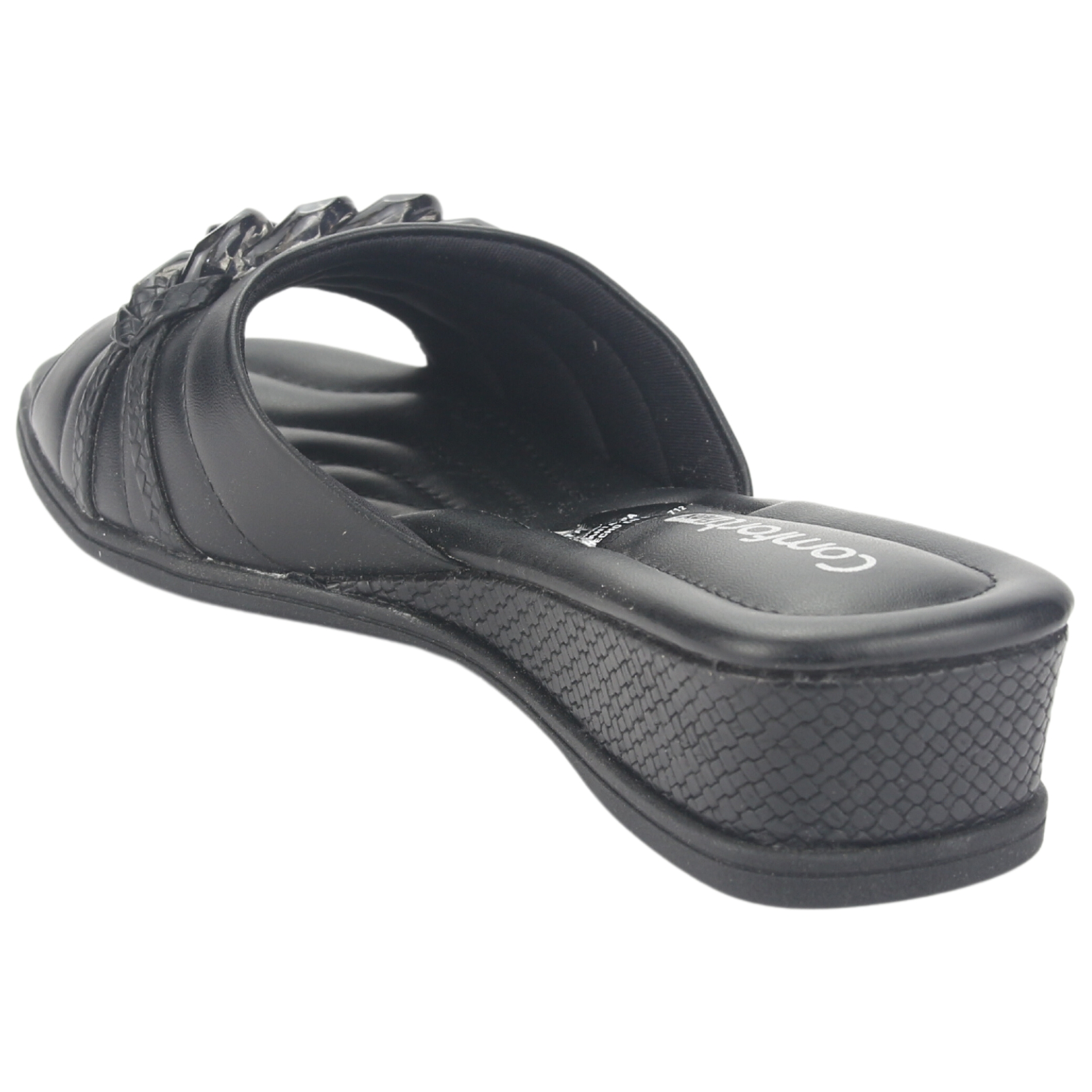 SANDALIAS MUJER COMFORTFLEX NEGRO 2370401 CASUAL - 4