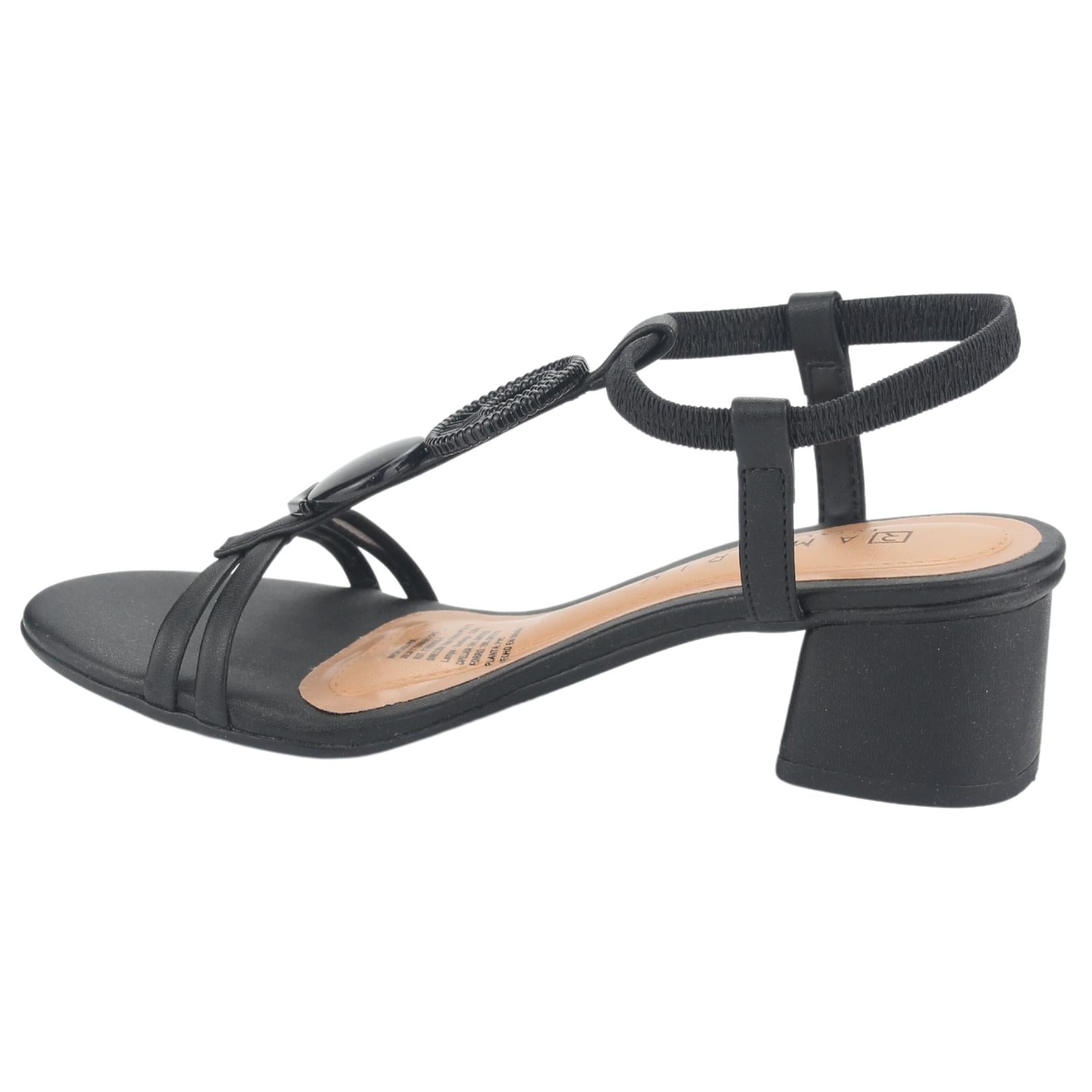 SANDALIA RAMARIM MUJER 235224 NEGRO CASUAL - 2