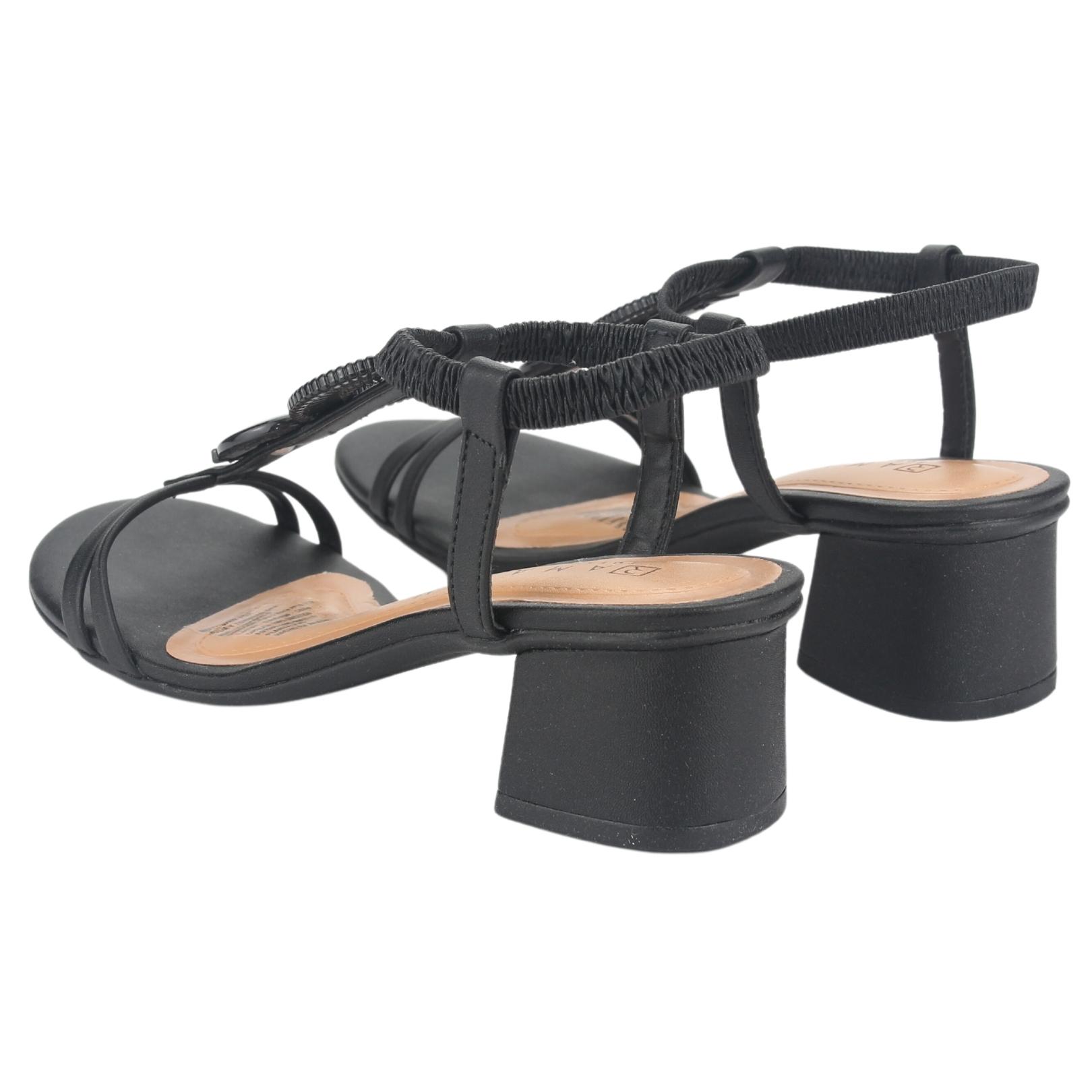 SANDALIA RAMARIM MUJER 235224 NEGRO CASUAL - 6