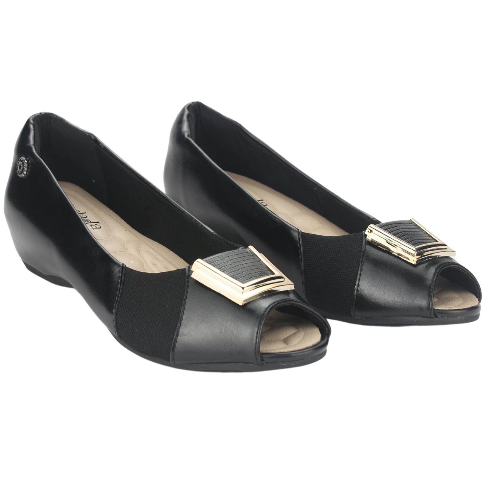 ZAPATO CHALADA MUJER DEMI-2 NEGRO CASUAL - 5