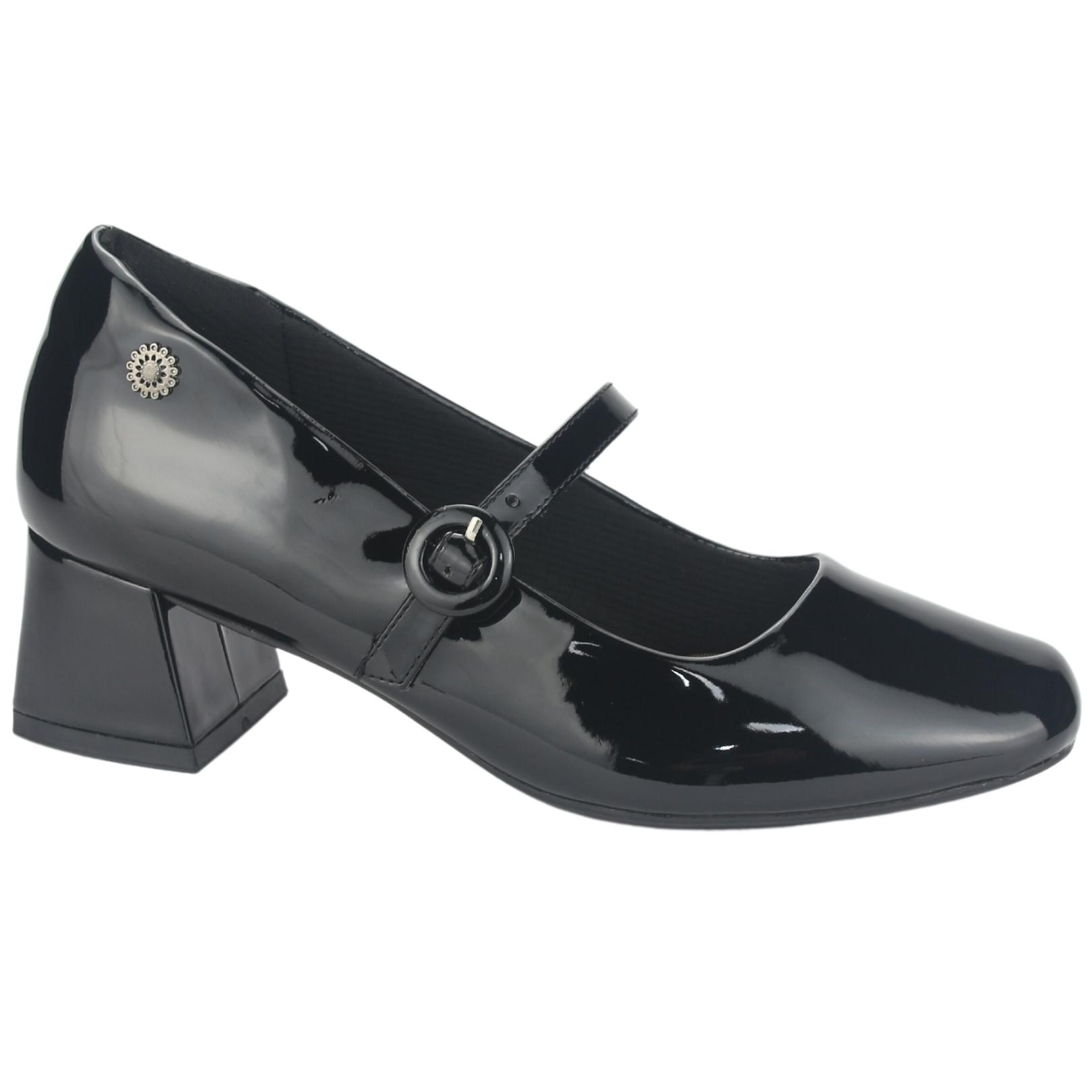 ZAPATO CHALADA MUJER RUPIA-20 NEGRO CASUAL - 1