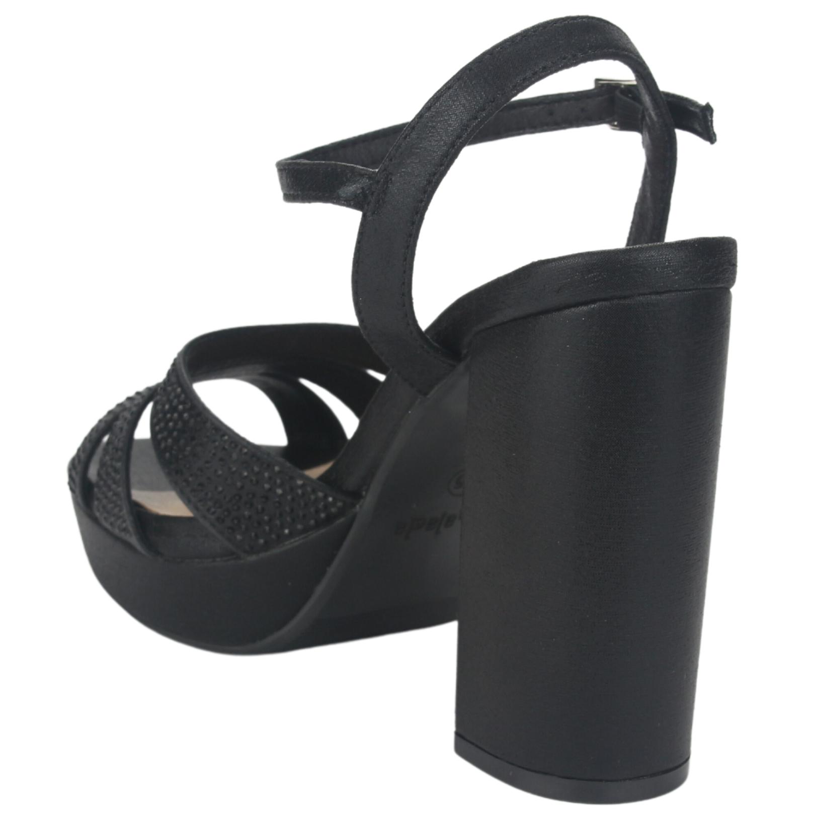 SANDALIA CHALADA MUJER TITA-1 NEGRO CASUAL - 4