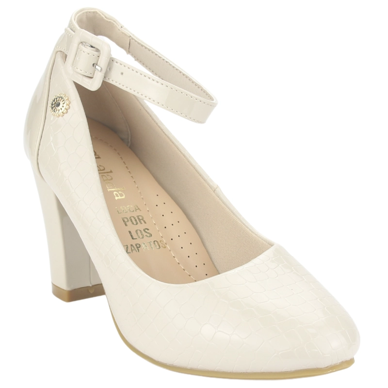 ZAPATO BEIGE MUJER CASUAL CHALADA COBNA - 3