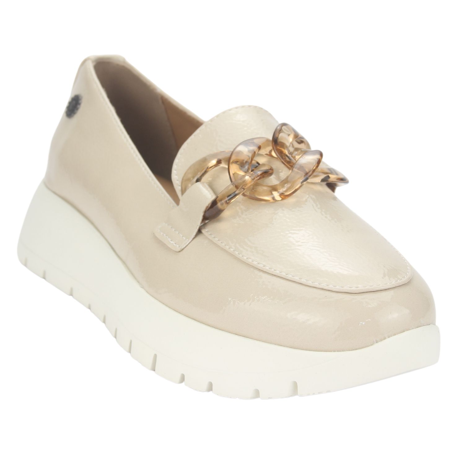 MOCASINES MUJER CHALADA BEIGE WONDER-1 CASUAL - 3
