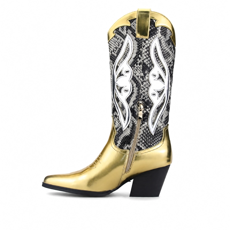 BOTA CHALADA MUJER WESTNEW-1 DORADO CASUAL - 2