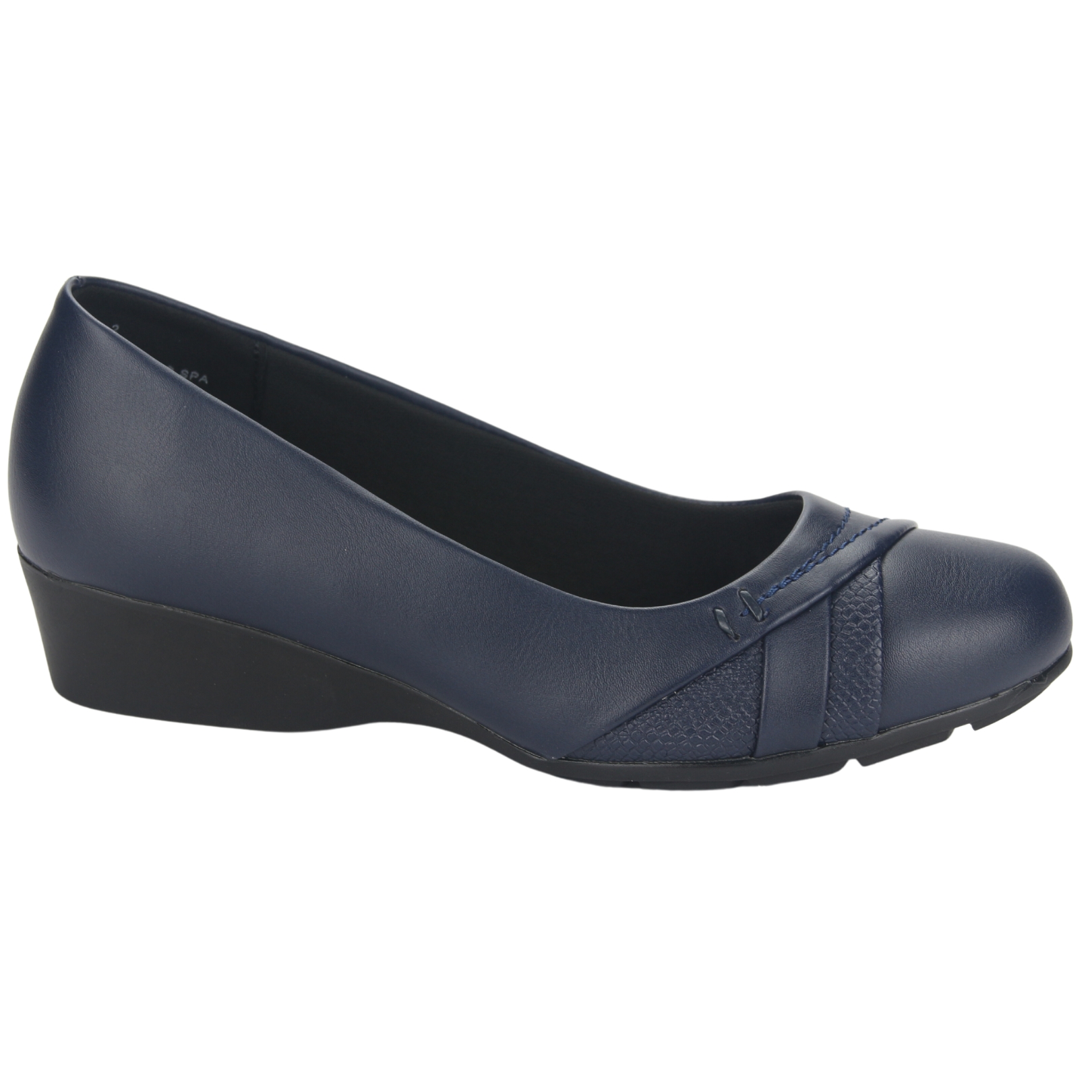 BALLERINA CHALADA MUJER DANA-2 AZUL MARINO CASUAL - 1