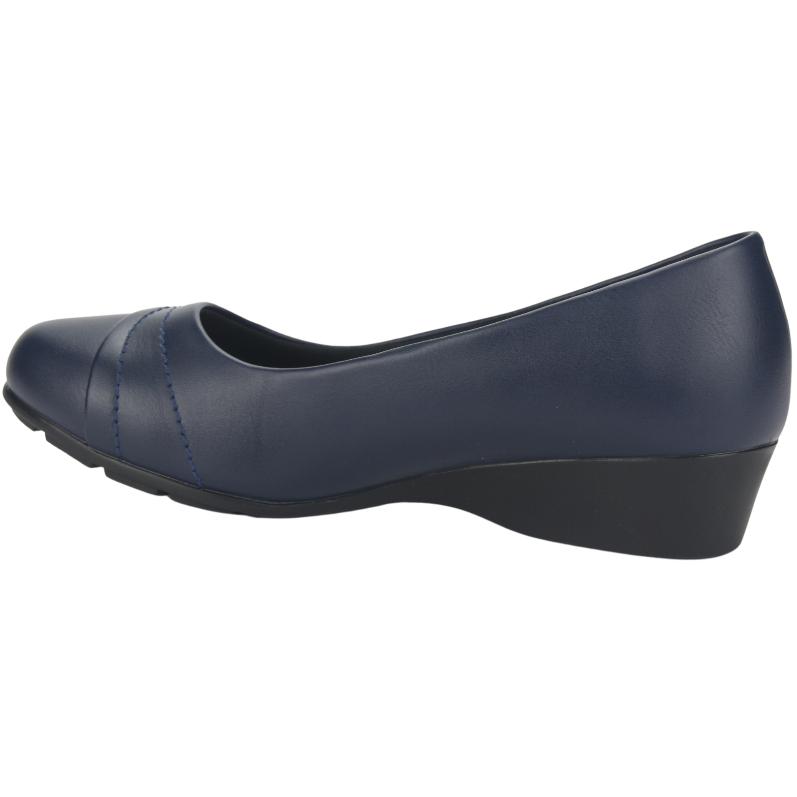 BALLERINA CHALADA MUJER DANA-2 AZUL MARINO CASUAL - 2