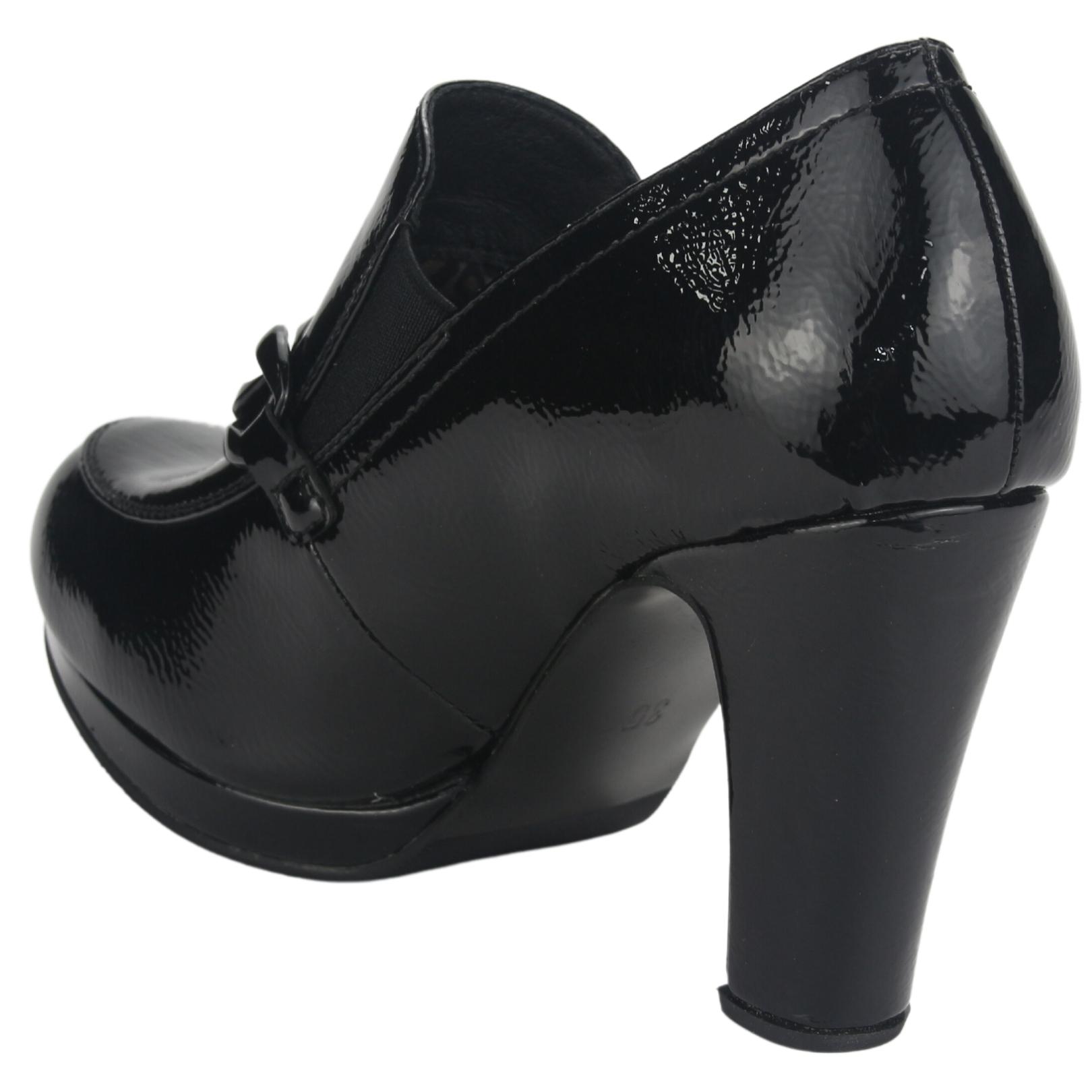 ZAPATO CHALADA MUJER PLATAFORM27 NEGRO CASUAL - 4