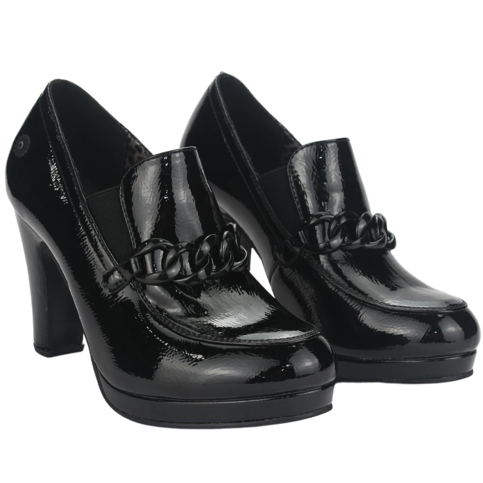 ZAPATO CHALADA MUJER PLATAFORM27 NEGRO CASUAL - 5