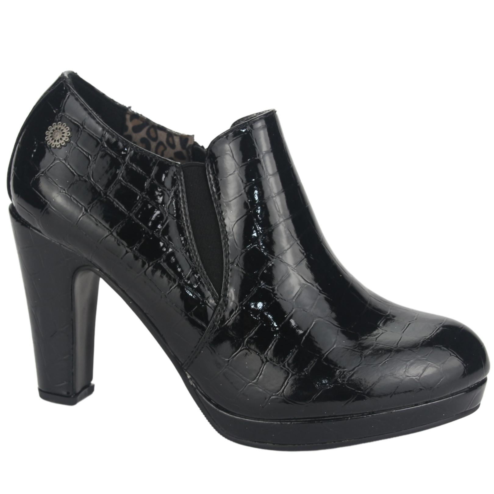 ZAPATO CHALADA MUJER PLATAFORM25 NEGRO CASUAL - 1