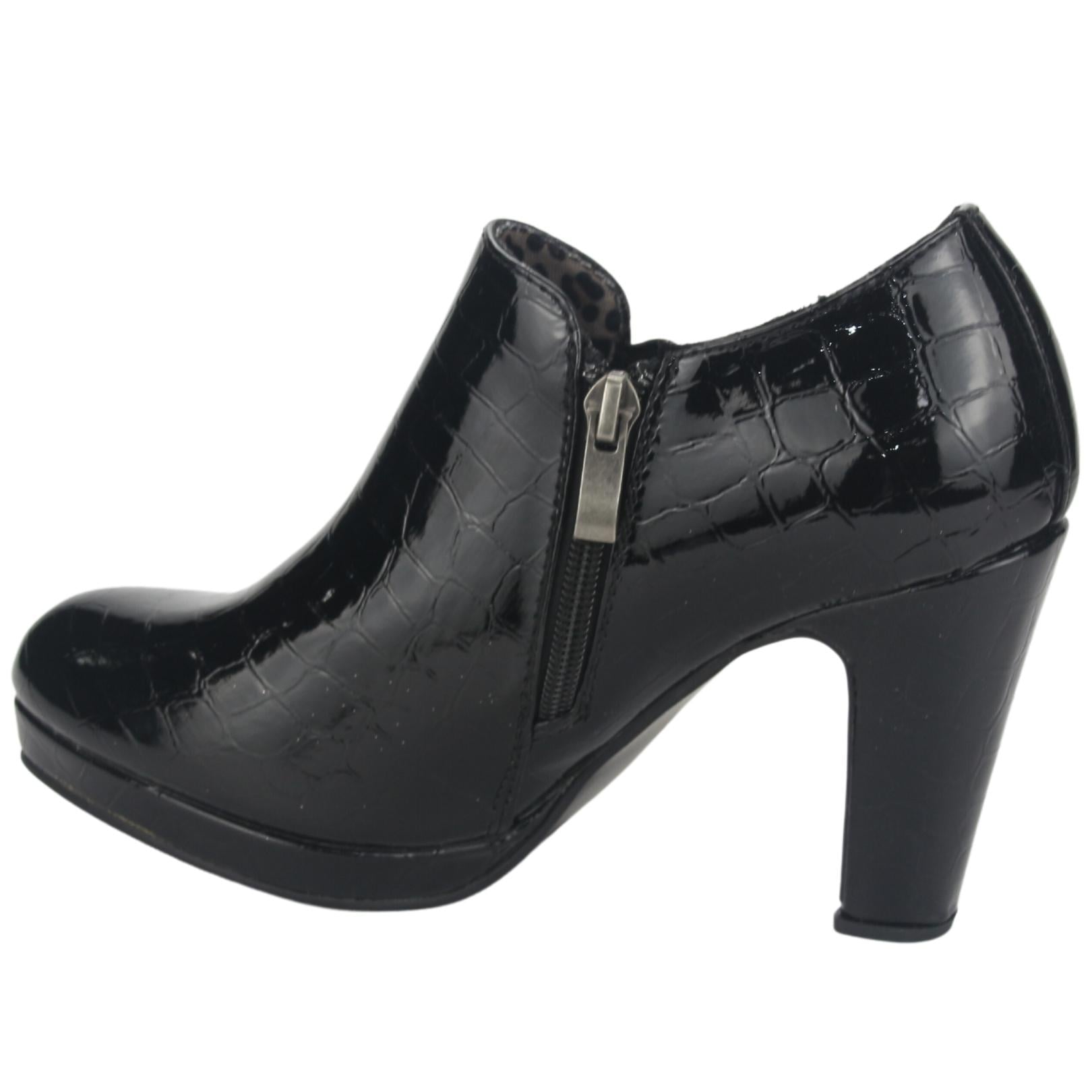 ZAPATO CHALADA MUJER PLATAFORM25 NEGRO CASUAL - 2