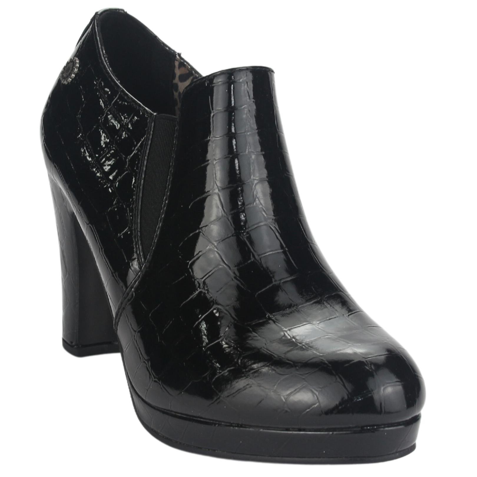 ZAPATO CHALADA MUJER PLATAFORM25 NEGRO CASUAL - 3