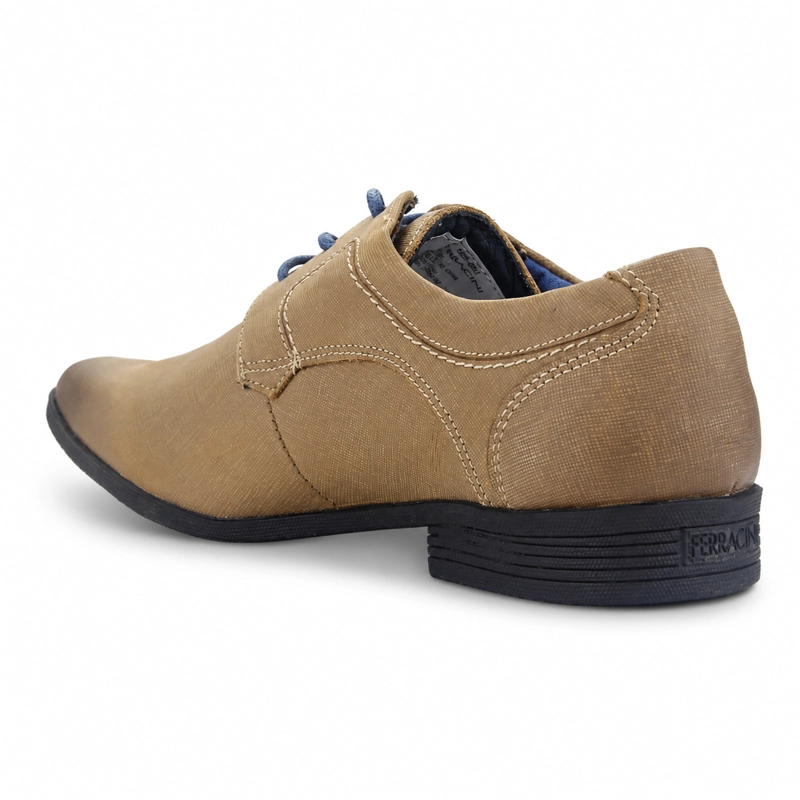 ZAPATO FERRACINI HOMBRE 4921 HARLEY BLANCO CASUAL - 4