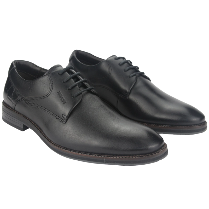 ZAPATO FERRACINI HOMBRE 3941 BENTLEY NEGRO CASUAL - 5