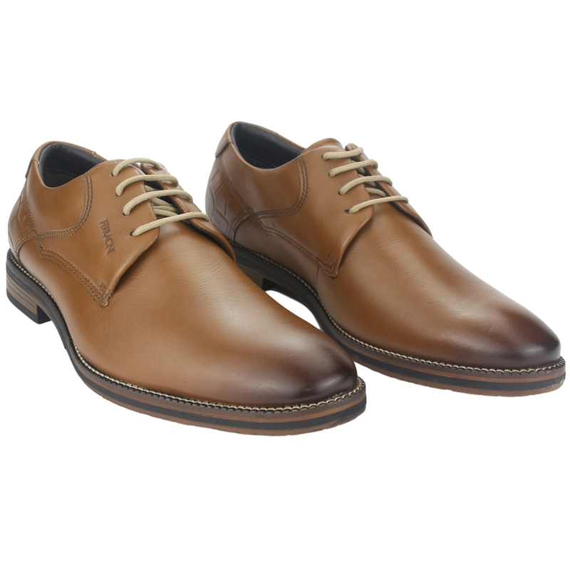 ZAPATO FERRACINI HOMBRE 3941 BENTLEY CAFE  CASUAL - 5