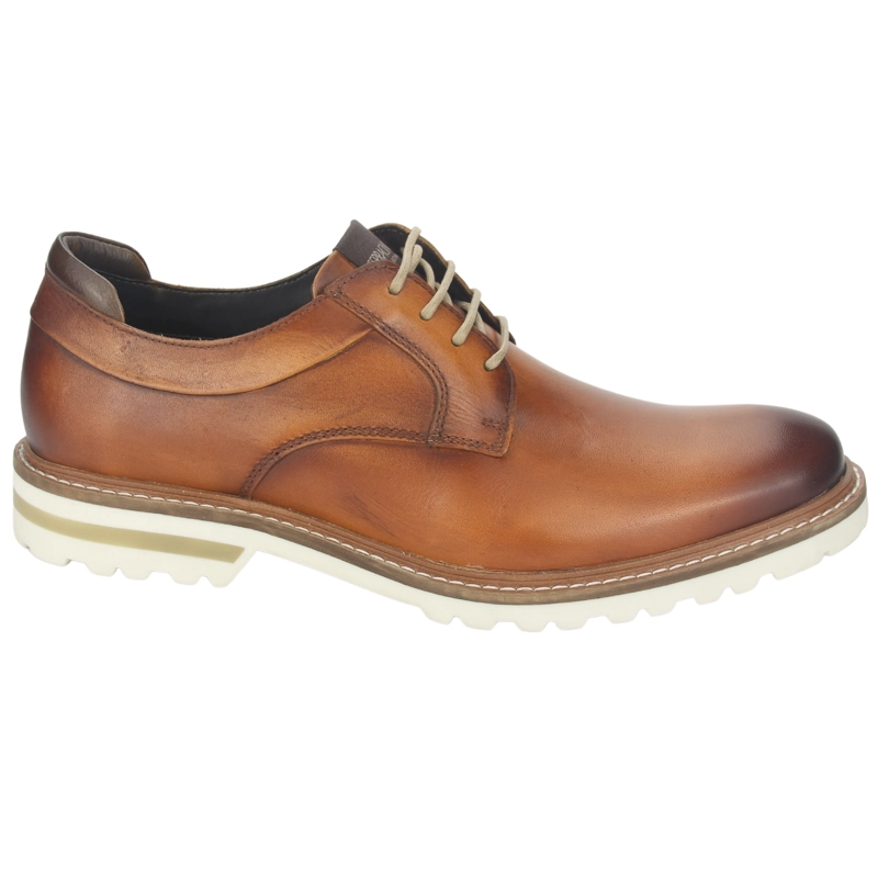 ZAPATO FERRACINI HOMBRE 3404 CINCY CAFE  CLARO CASUAL - 1