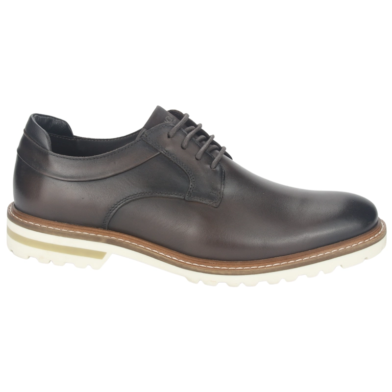 ZAPATO FERRACINI HOMBRE 3404 CINCY CAFE  OSCURO CASUAL - 1