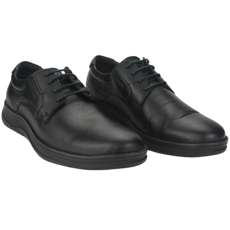 ZAPATO FERRACINI HOMBRE 5540 FLUENCE NEGRO/NEGRO CASUAL - 5