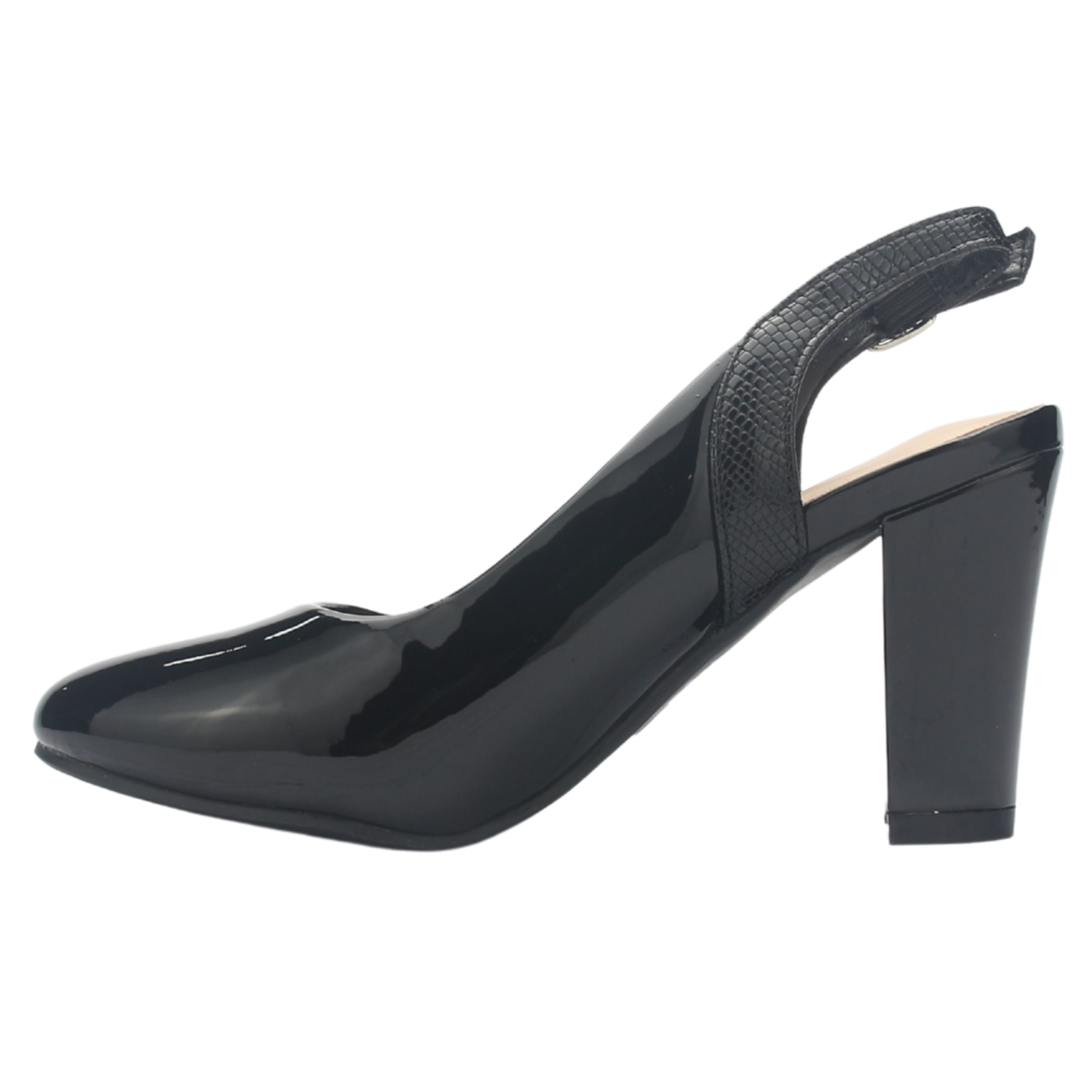 ZAPATO CHALADA MUJER COBNA-7 NEGRO CASUAL - 2