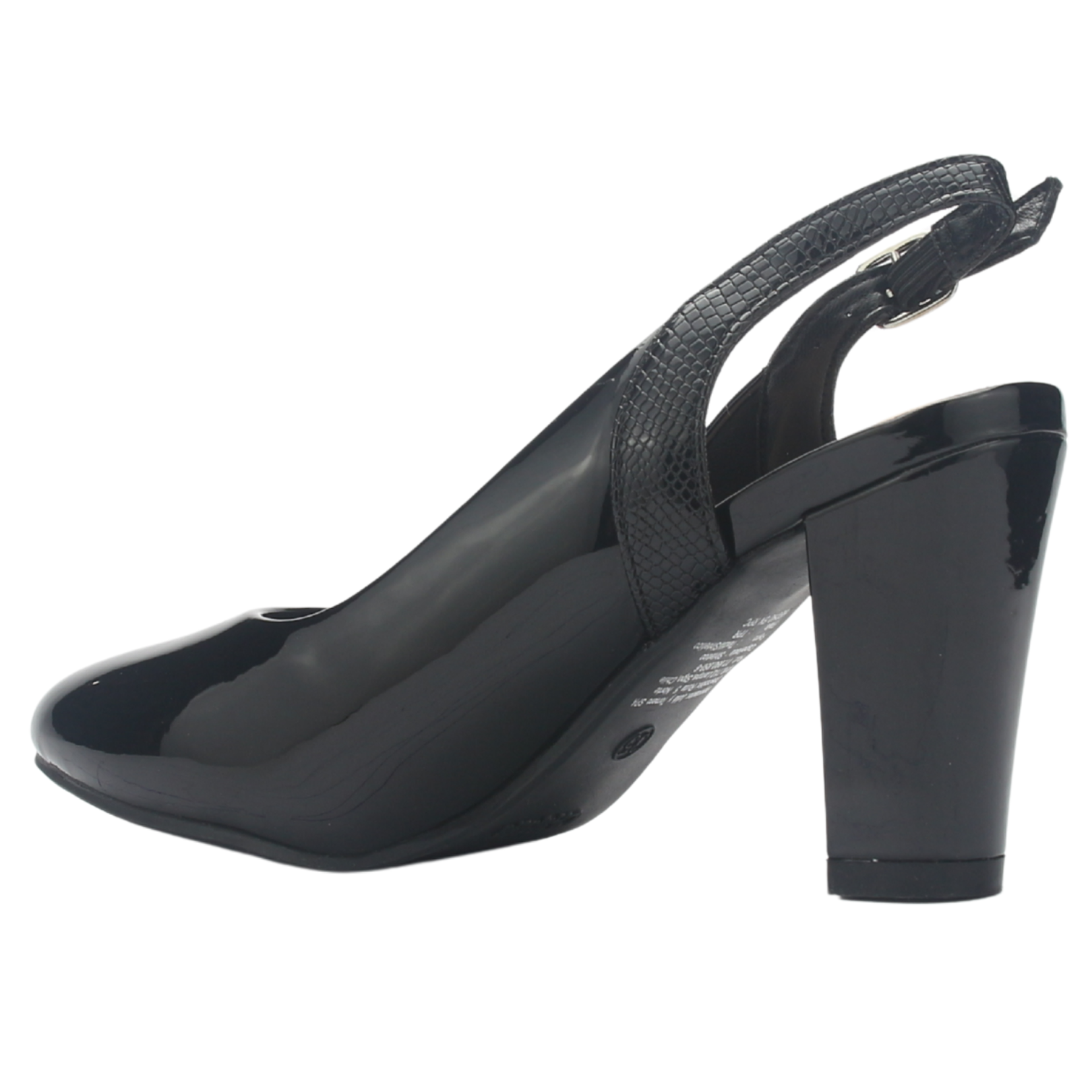 ZAPATO CHALADA MUJER COBNA-7 NEGRO CASUAL - 4