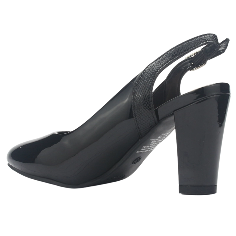 ZAPATO CHALADA MUJER COBNA-7 NEGRO CASUAL - 4