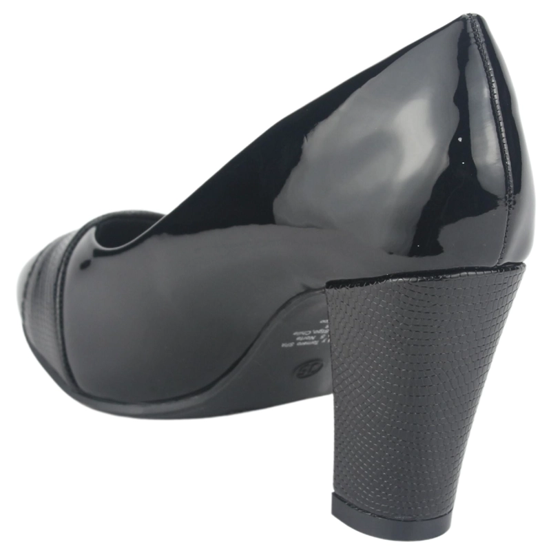 ZAPATO NEGRO MUJER CASUAL CHALADA COBNA - 4