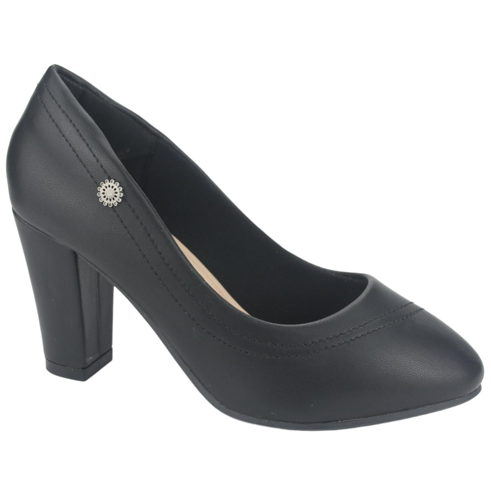 ZAPATO CHALADA MUJER COBNA-10 NEGRO CASUAL - 1