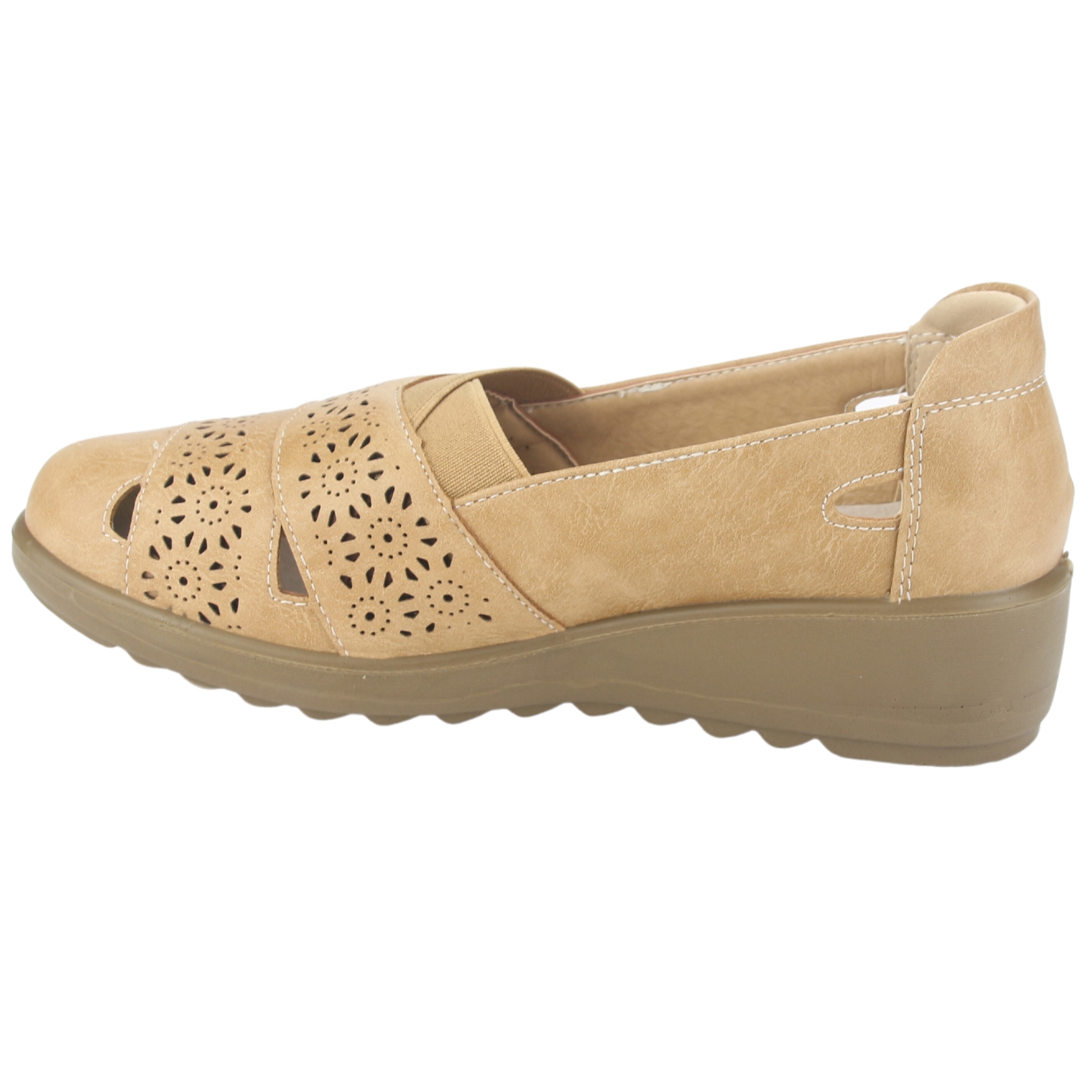 MOCASINES MUJER CHALADA BEIGE DEZA-1 CASUAL - 2
