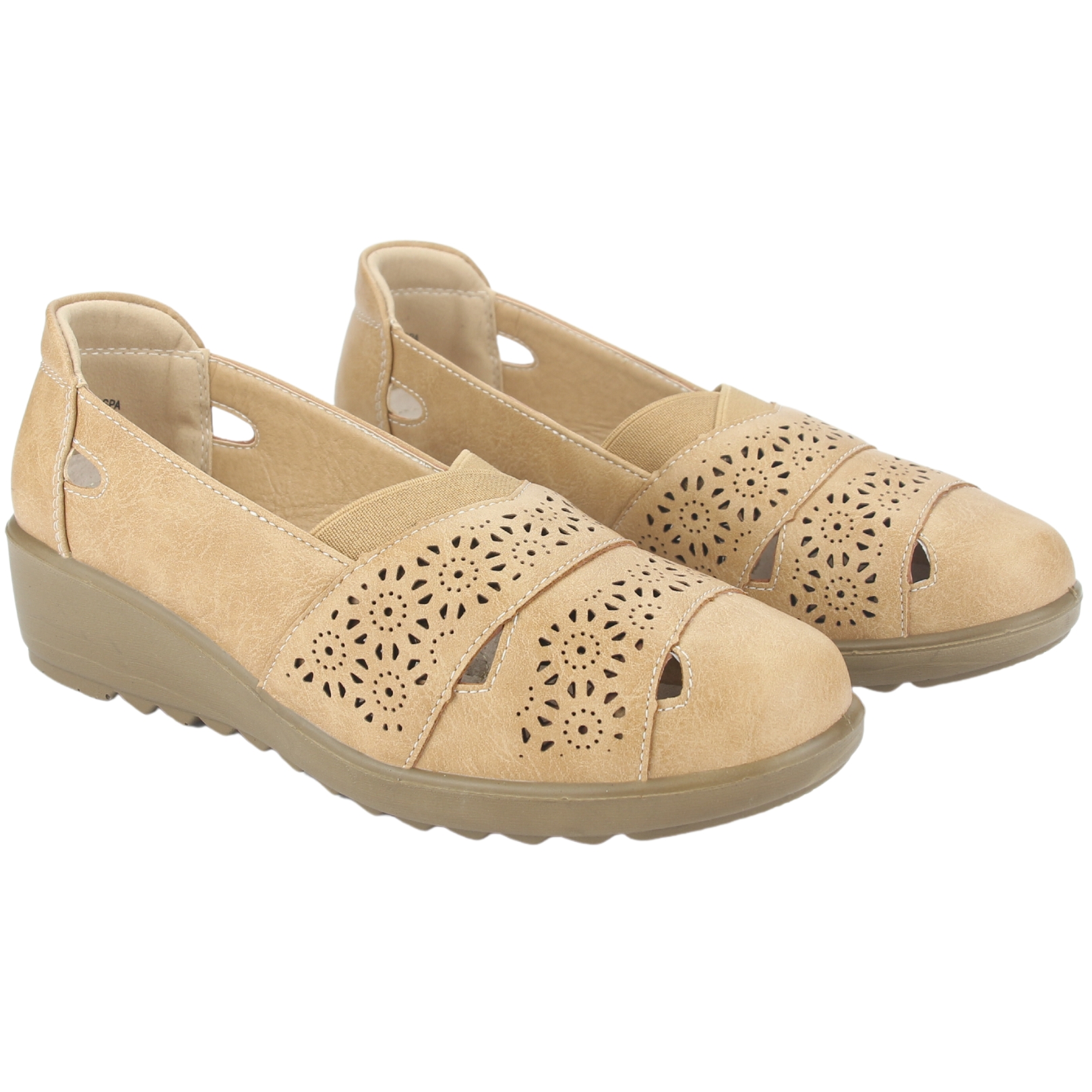 MOCASINES MUJER CHALADA BEIGE DEZA-1 CASUAL - 4