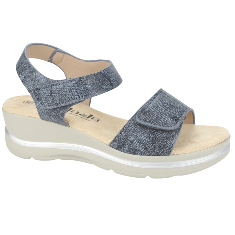 SANDALIAS MUJER CHALADA FAIRLY-2 AZUL CASUAL - 1