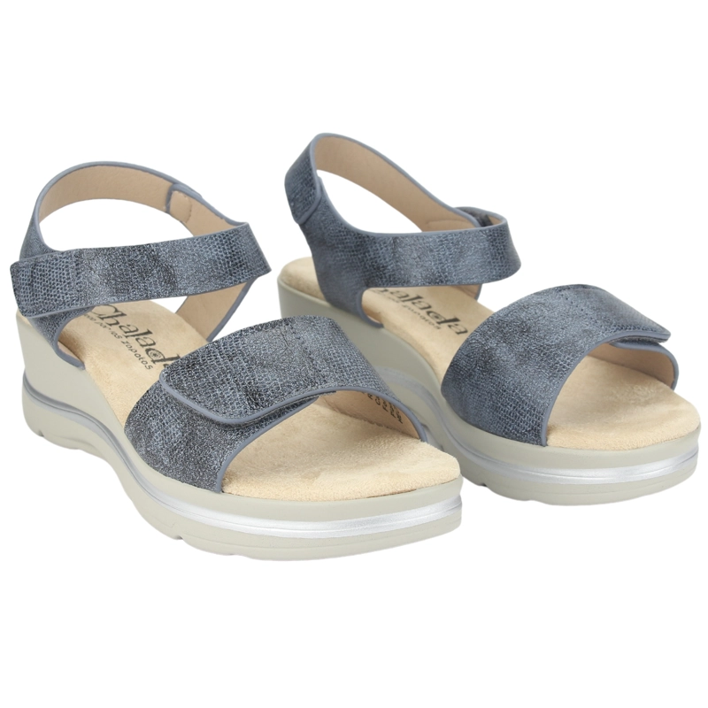 SANDALIAS MUJER CHALADA FAIRLY-2 AZUL CASUAL - 4