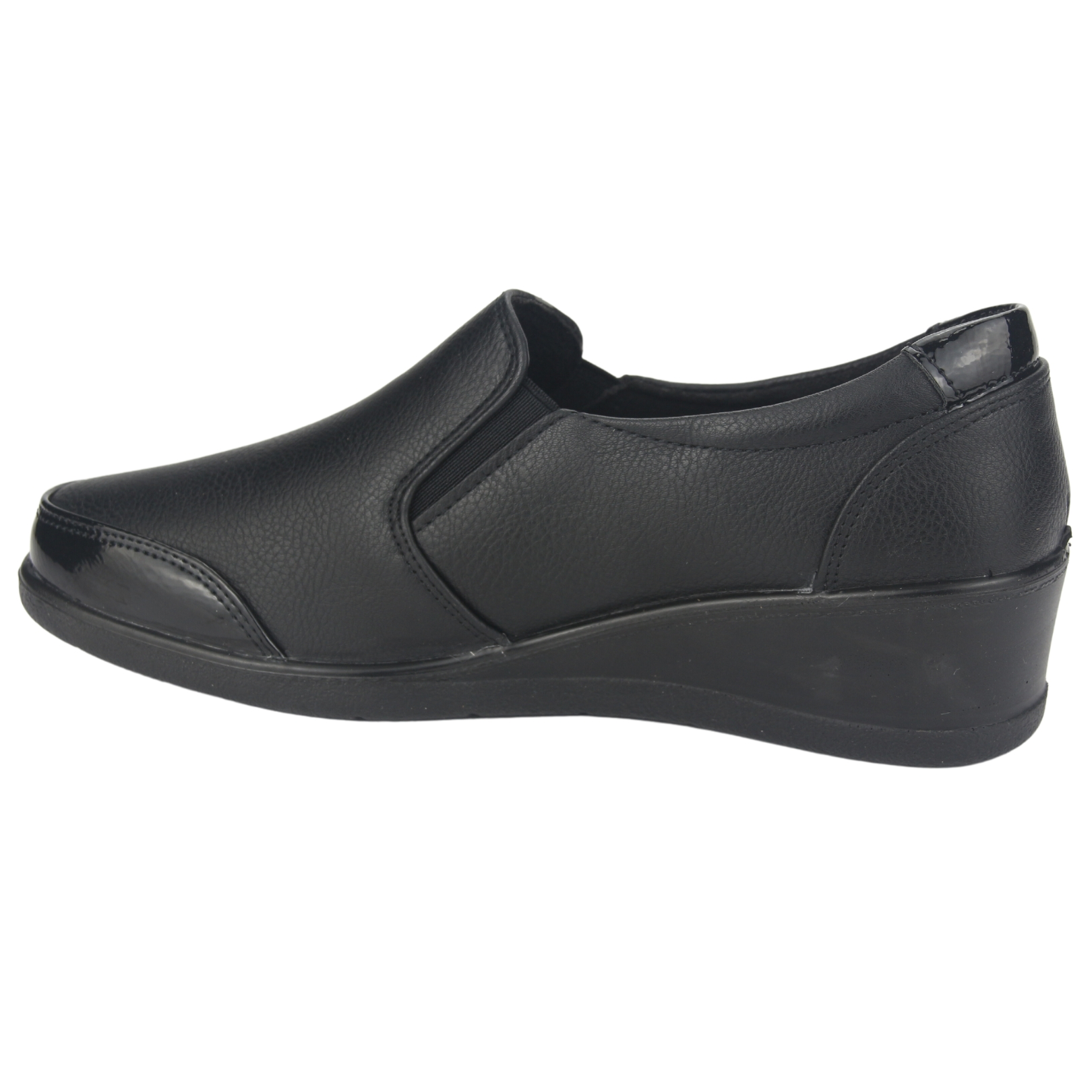 MOCASINES MUJER CHALADA NEGRO OSCAR-2 CASUAL - 2