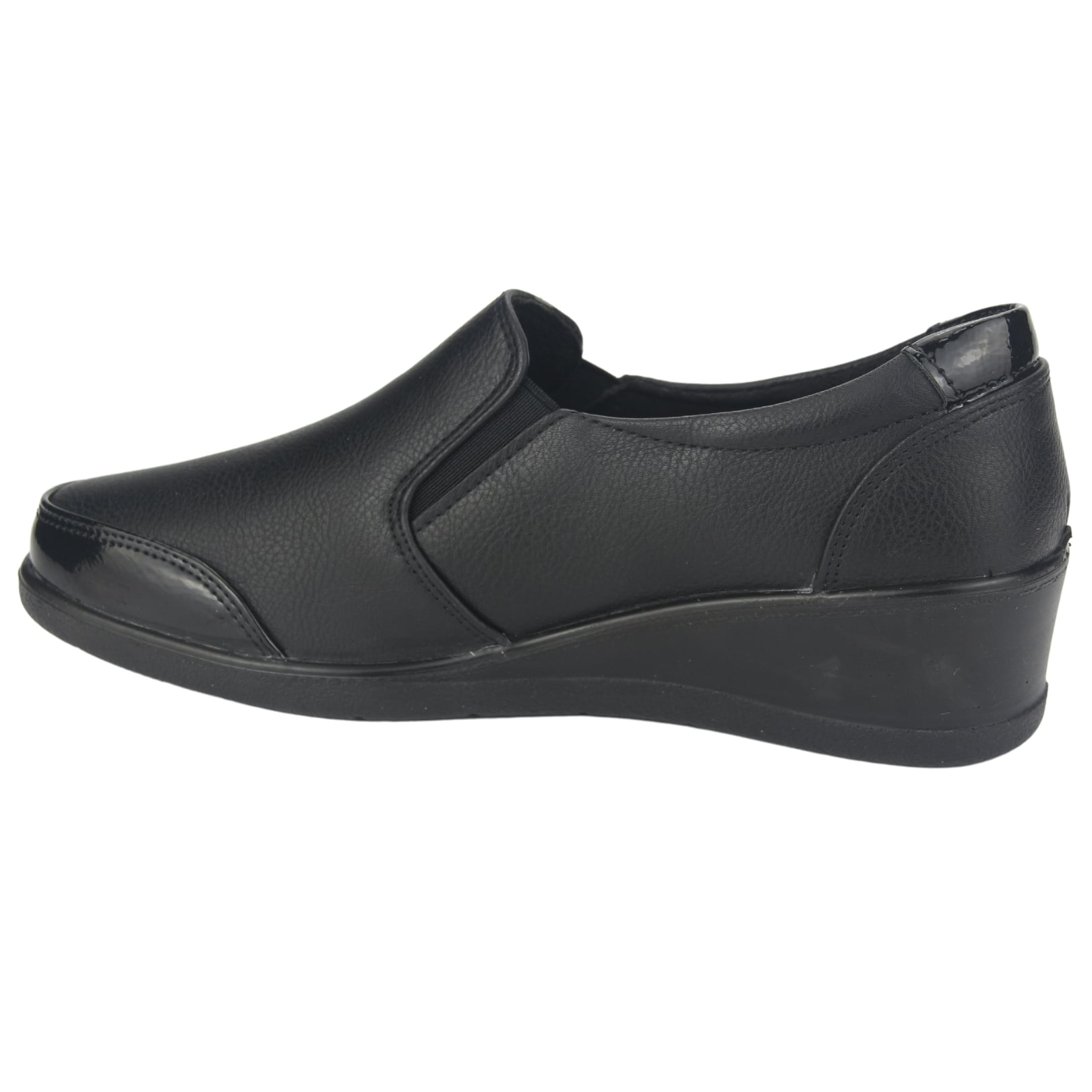 MOCASINES MUJER CHALADA NEGRO OSCAR-2 CASUAL - 2