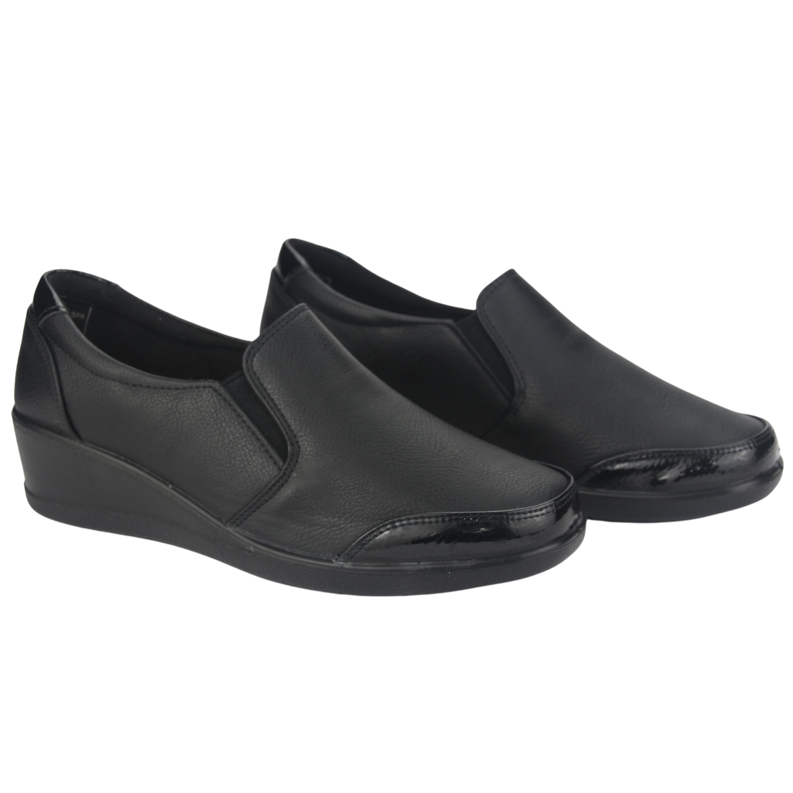 MOCASINES MUJER CHALADA NEGRO OSCAR-2 CASUAL - 5