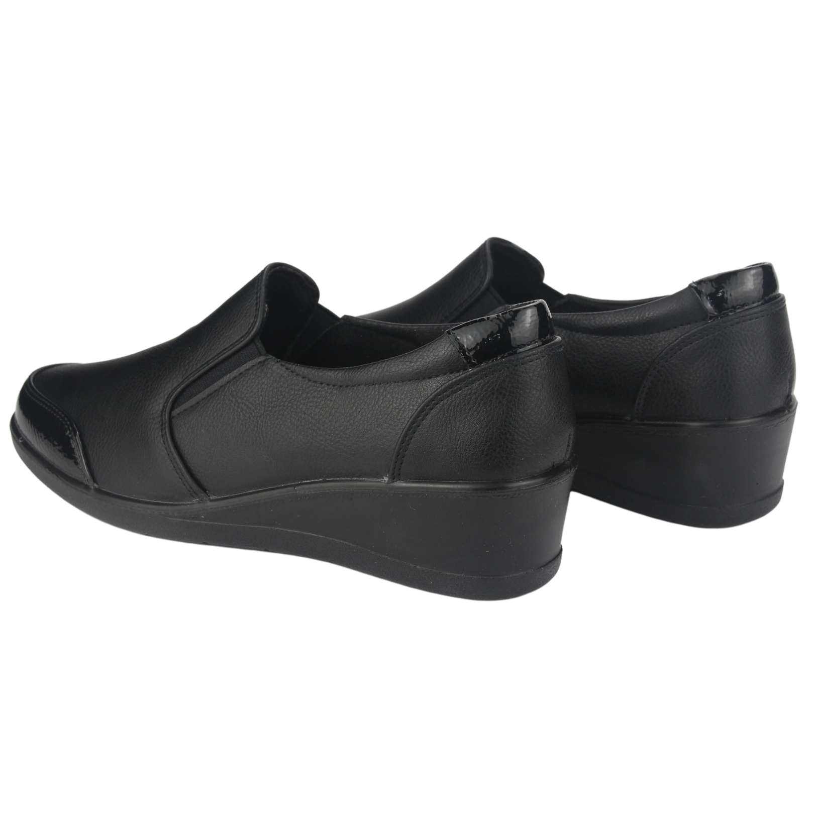 MOCASINES MUJER CHALADA NEGRO OSCAR-2 CASUAL - 6